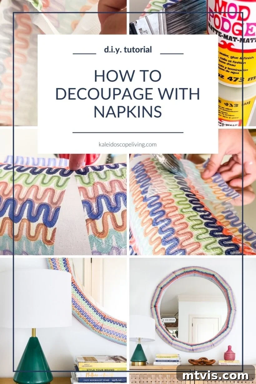 Unleash Your Style with Napkin Decoupage 2 learn how to decoupage with napkins
