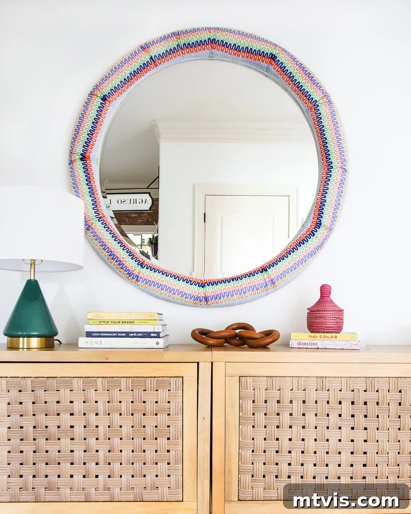 Unleash Your Style with Napkin Decoupage 13 colorful decoupage mirror
