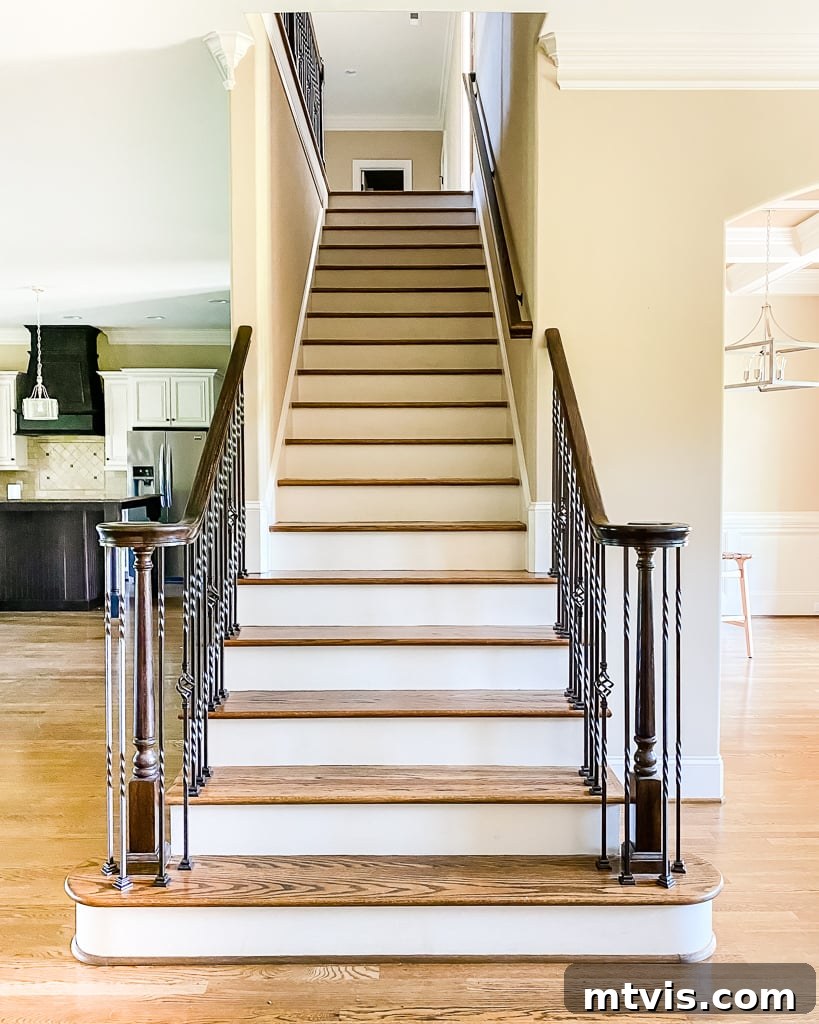 Stair Railing Makeover Replace Balusters for a Fresh Look 15 staircase before and after renovation