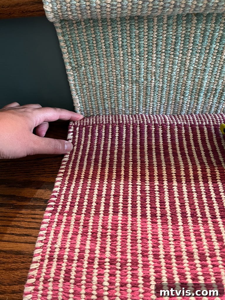 Ultimate Guide to Stair Runner Installation 15 Overlapping and stapling two stair runner sections to create a seamless join.