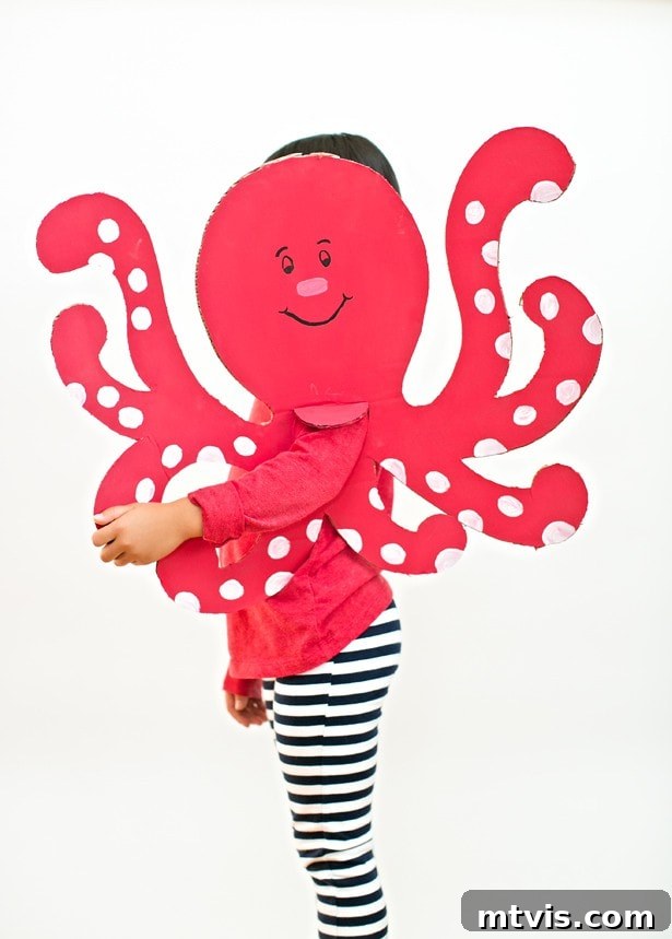 DIY octopus costume
