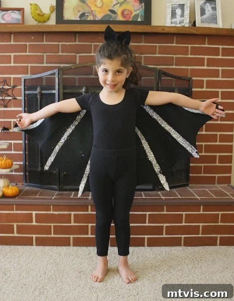 DIY bat costume