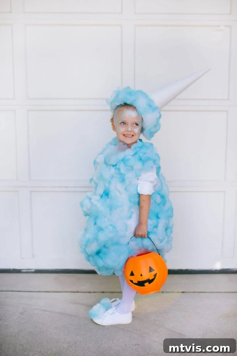 diy cotton candy costume