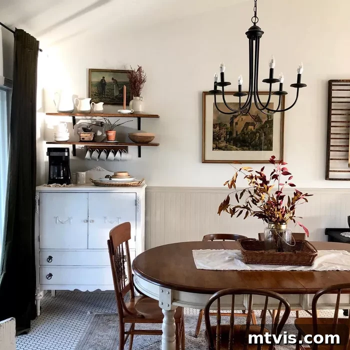 Chic and Functional Coffee Bar Designs 14 coffee station in dining room