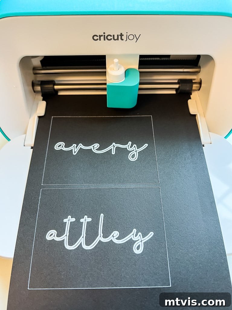 Finding Your Perfect Cricut Machine 17 Simple labels cut with Cricut Joy for organization