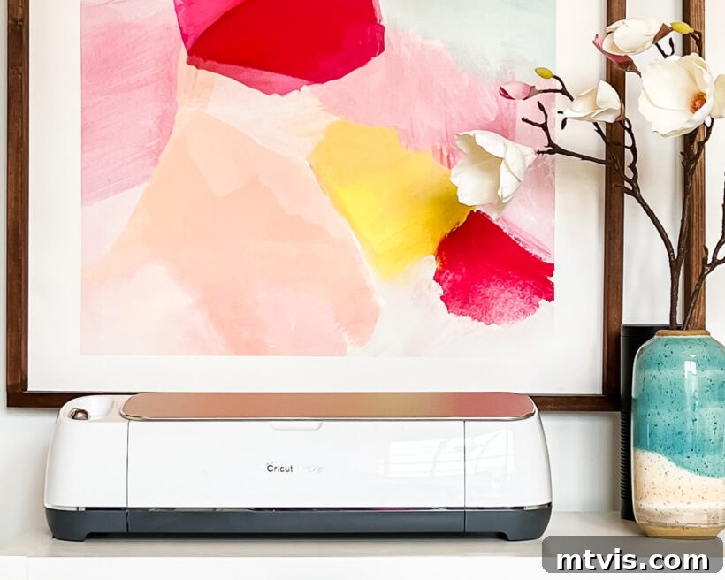 Finding Your Perfect Cricut Machine 9 Cricut Maker machine, showcasing its robust design