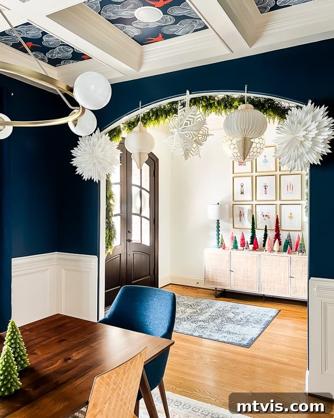 Design Your Dream Christmas Aesthetic 2 Unique Christmas aesthetic in a dining room with colorful decor