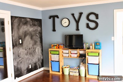 Modern Playroom Design Bright and spacious kids' playroom with natural light