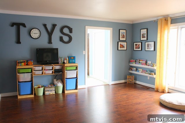 Smart Playroom Storage Ideas Effective playroom storage solutions with colorful bins and toys
