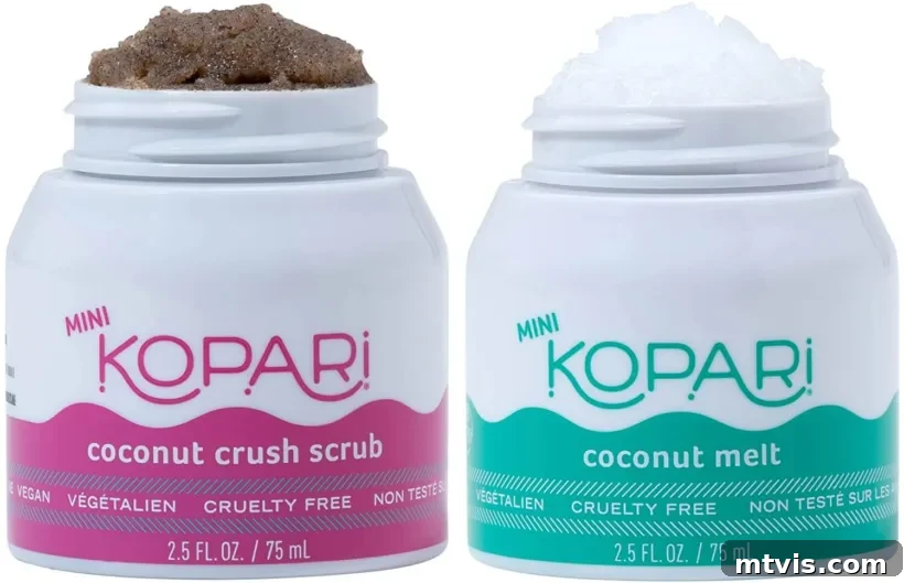 Favorite Things Gift Guide Under 25 Dollars 14 coconut body scrub and moisturizer travel set