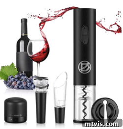 Favorite Things Gift Guide Under 25 Dollars 18 electric wine opener set for easy cork removal