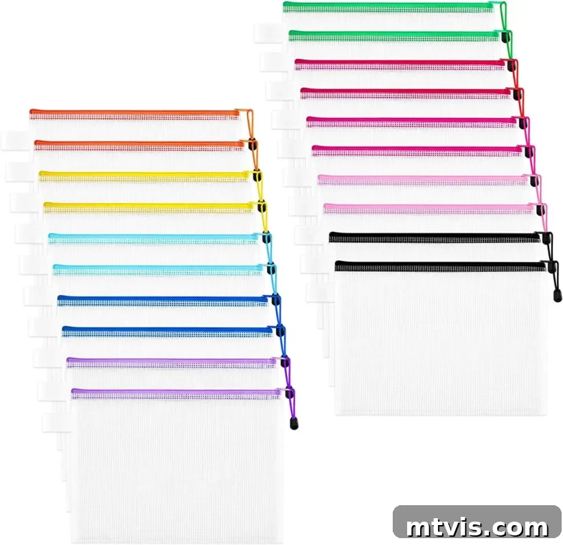 Favorite Things Gift Guide Under 25 Dollars 21 20 pack mesh zipper bags for organization