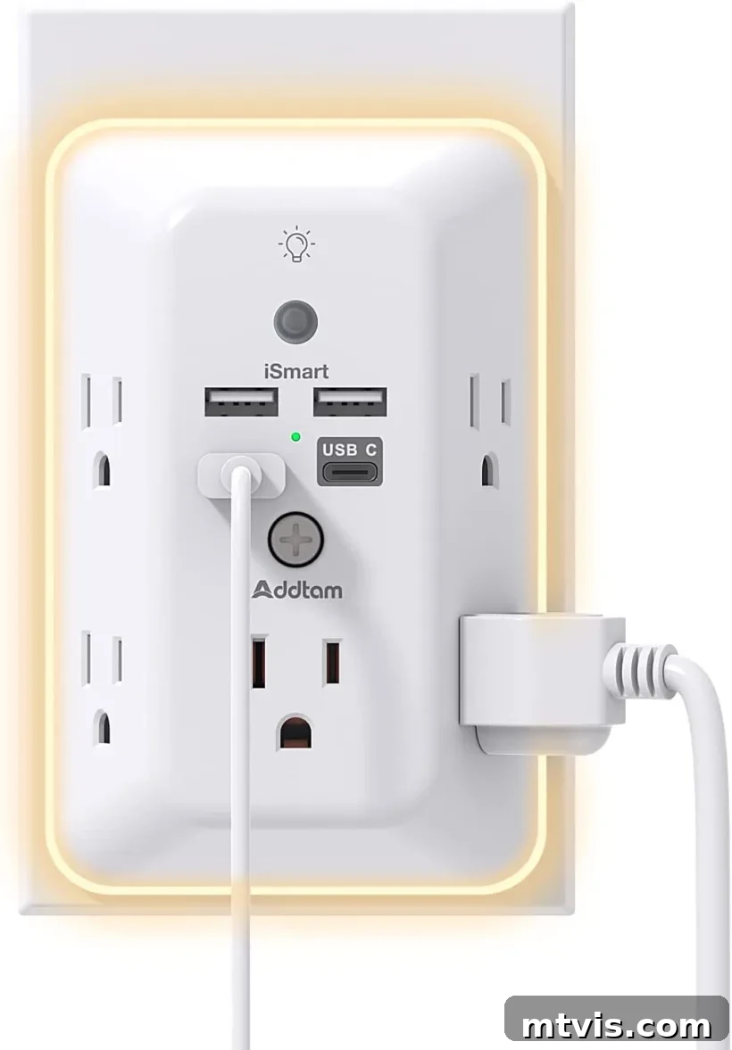 Favorite Things Gift Guide Under 25 Dollars 7 outlet extender with usb and nightlight features