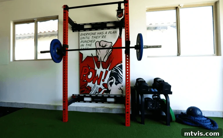 Transform Your Garage: Superior Flooring Choices 8 artificial turf used as garage flooring in home gym