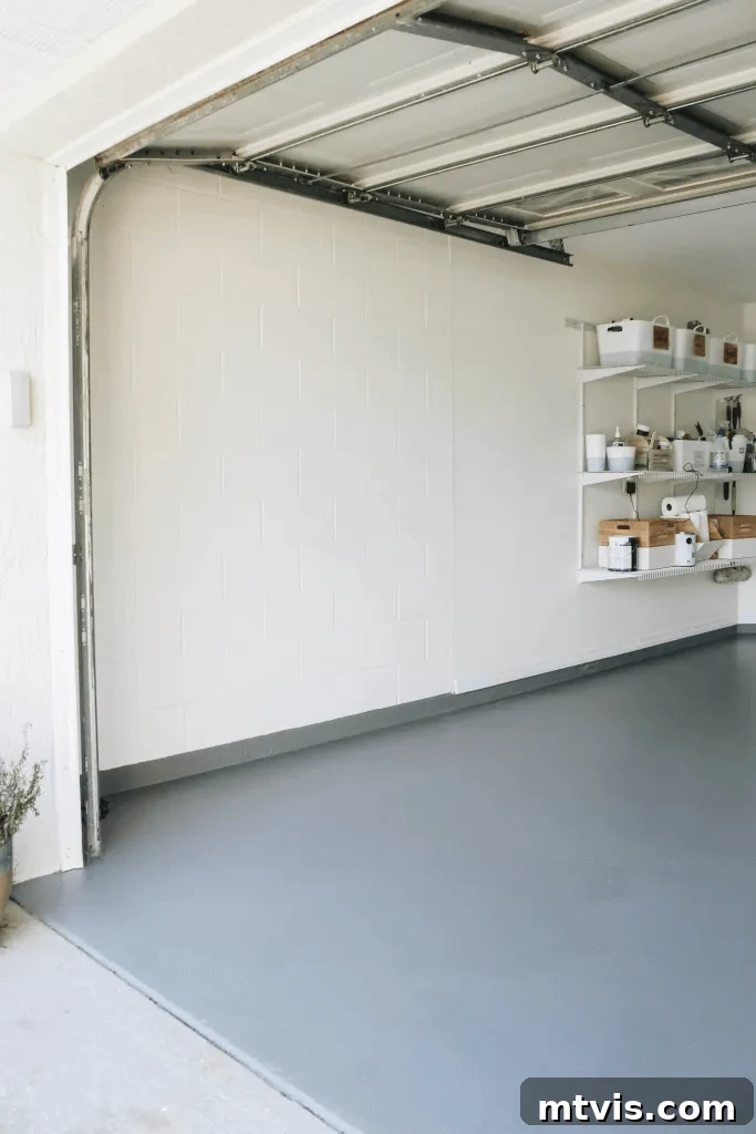 Transform Your Garage: Superior Flooring Choices 10 painted garage floor