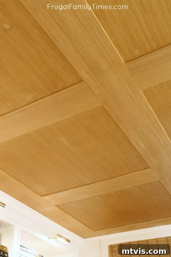 The Fifth Wall: Stunning Ceiling Designs 17 diy plywood ceiling in basement, showcasing a modern and finished look