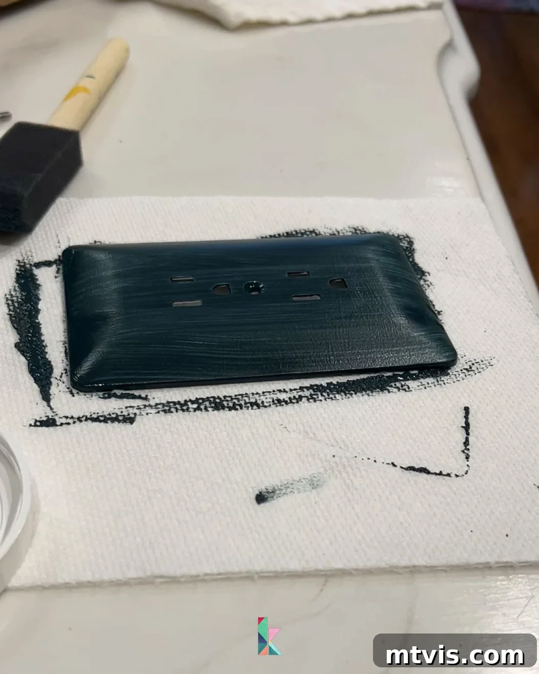 Installing a Tile Backsplash Made Simple 10 paintable outlet cover to match backsplash tile