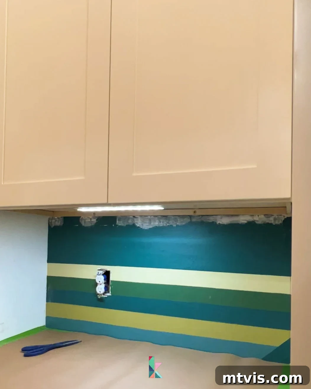Installing a Tile Backsplash Made Simple 3 preparing walls for tile backsplash
