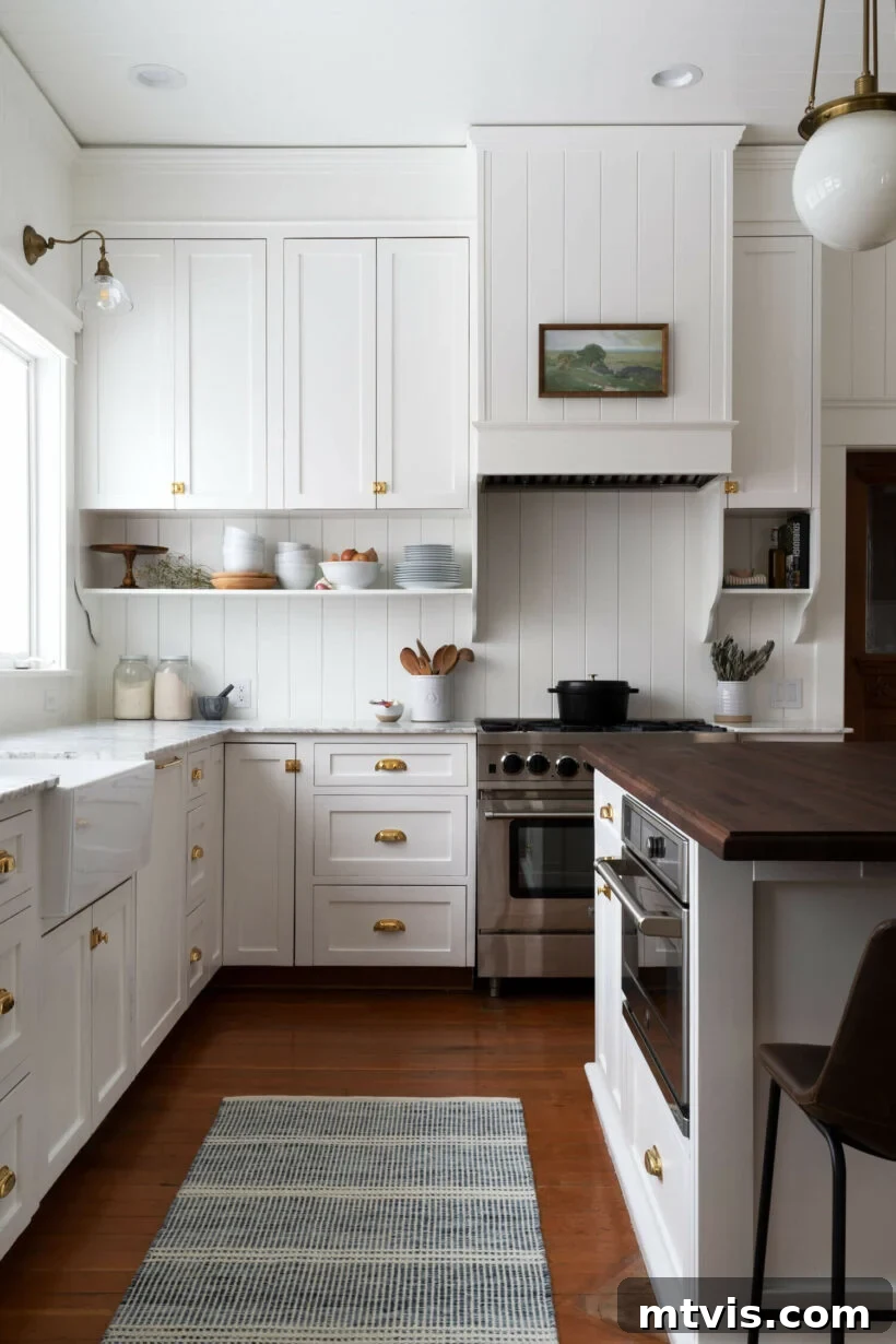 Elevate Your Kitchen with Timeless Neutral Cabinet Shades 3 Simply White by Benjamin Moore on cabinet makeover in farmhouse kitchen