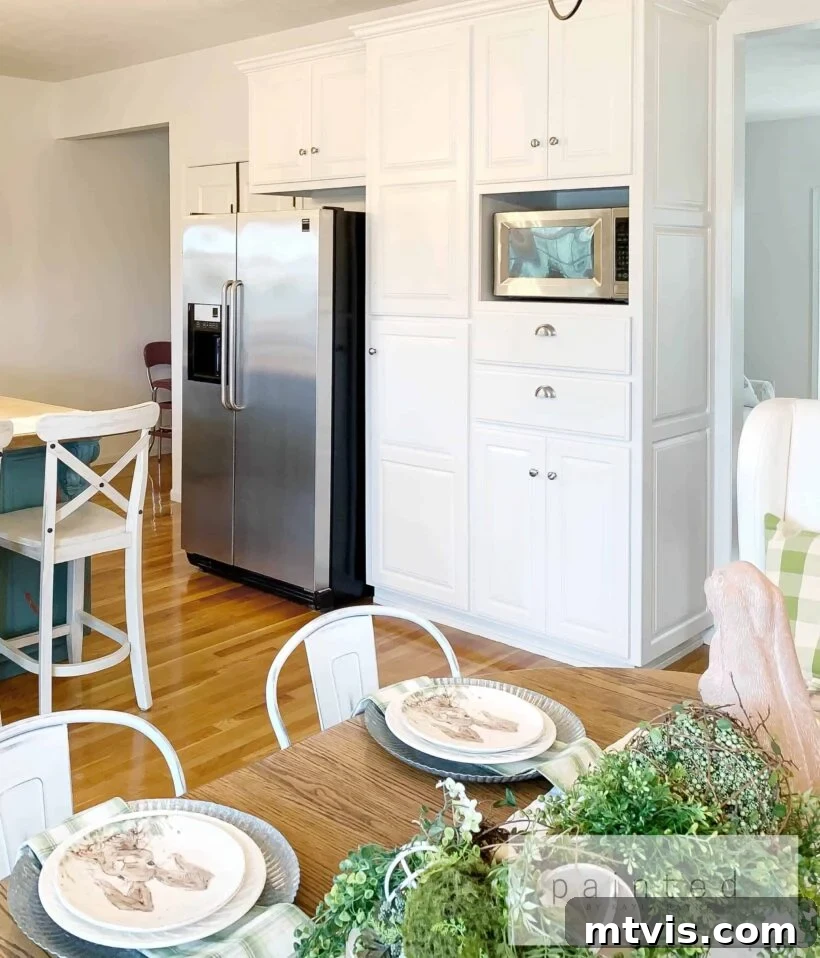 Elevate Your Kitchen with Timeless Neutral Cabinet Shades 6 Sherwin Williams Alabaster on kitchen cabinet makeover