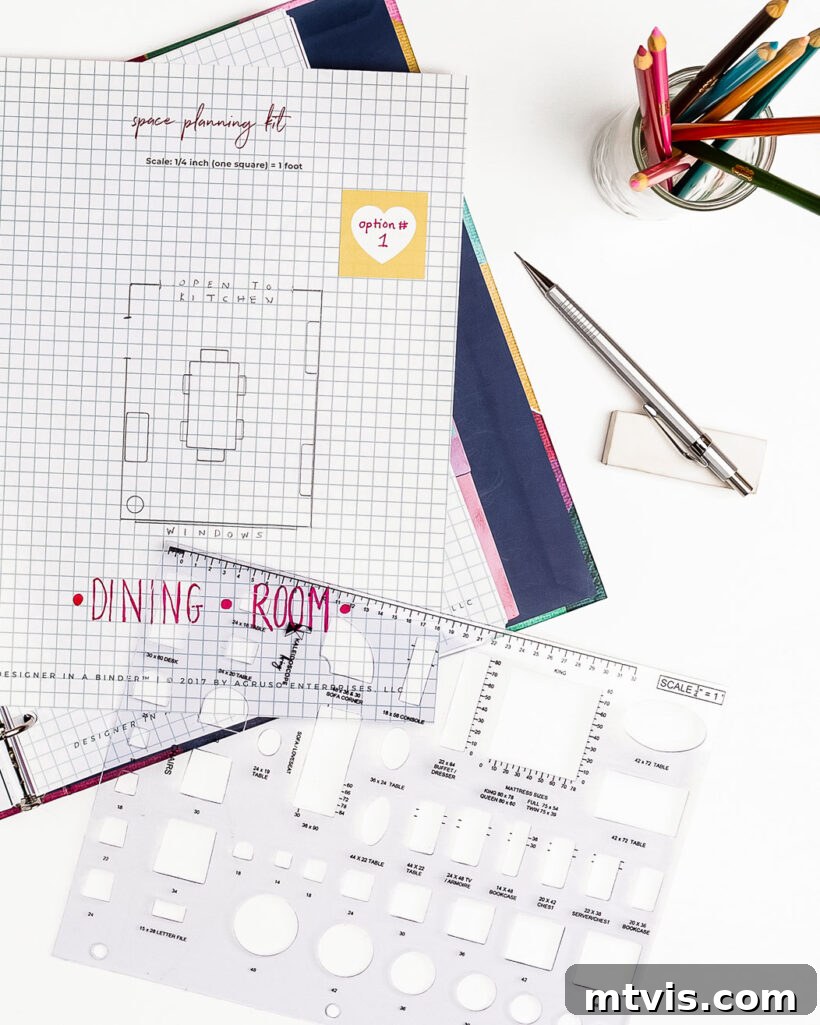 Space Planning Essentials: Design Your Perfect Layout 7 A beautifully decorated living room, with thoughtfully arranged furniture that maximizes space and ensures easy flow.