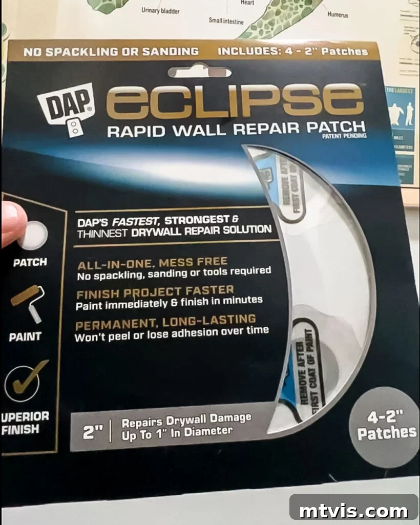 DAP eclipse wall repair patches