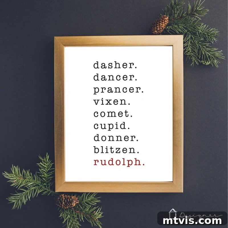 Festive Freebies Seasonal and Holiday Printables 11 Elegant 'Joy to the World' Christmas printable, featuring beautiful calligraphy for a sophisticated holiday statement.