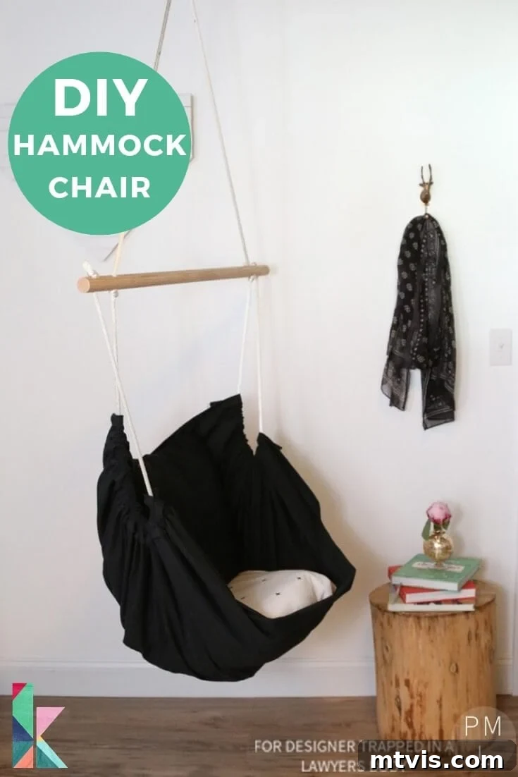 Craft Your Own Hammock Chair 2 DIY Hammock Chair for Ultimate Relaxation - Cost-Effective Home Project