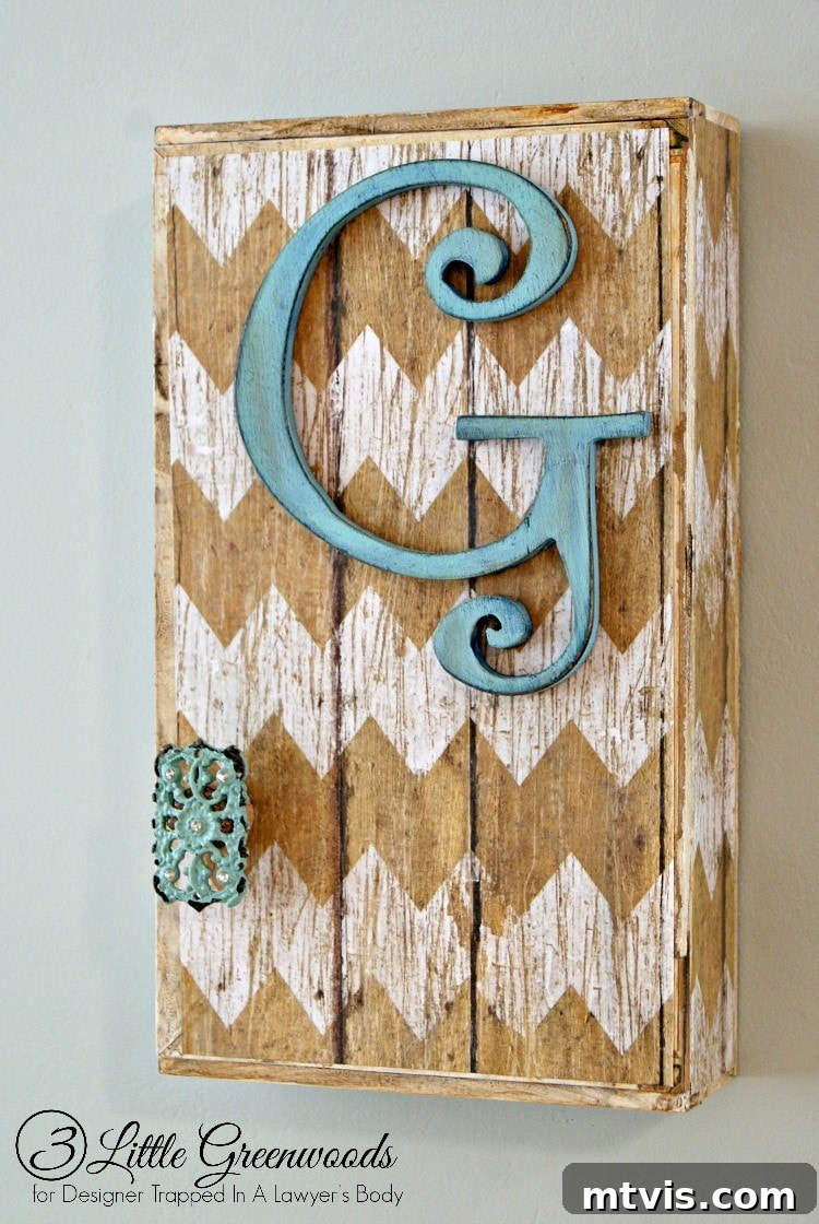 See the stunning transformation! An old phone jack is perfectly concealed by a beautiful, handcrafted decorative box.