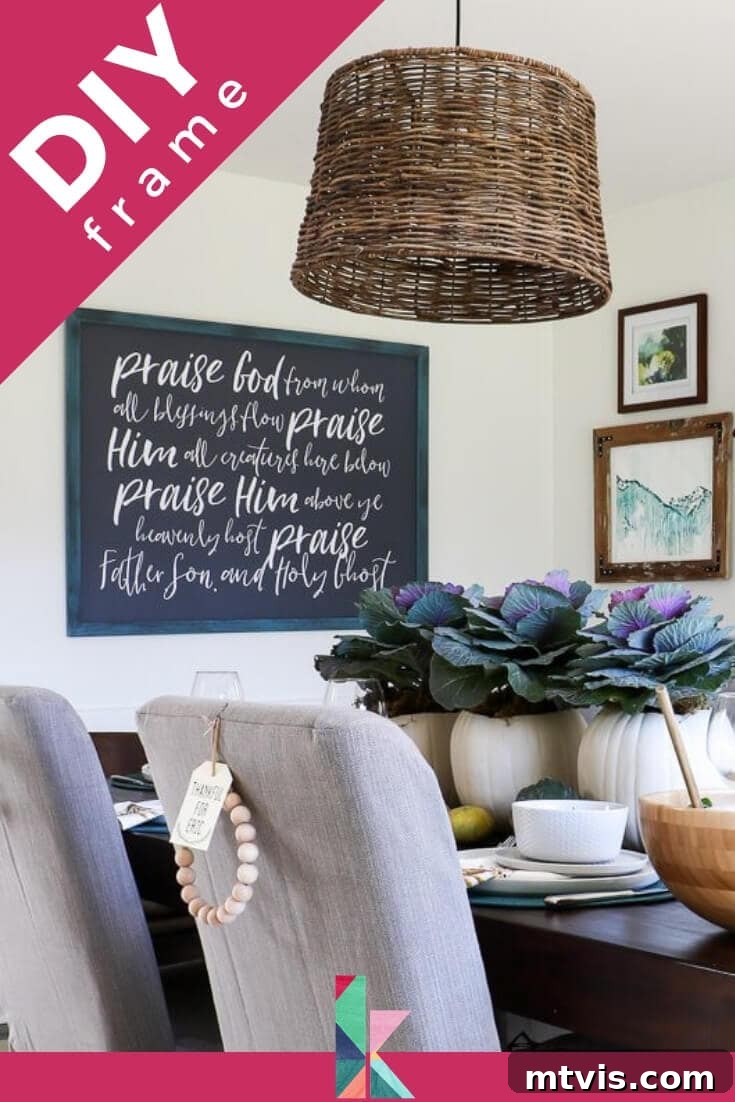 Craft Stunning Frames No Workshop Needed 2 DIY picture frame complete with artwork