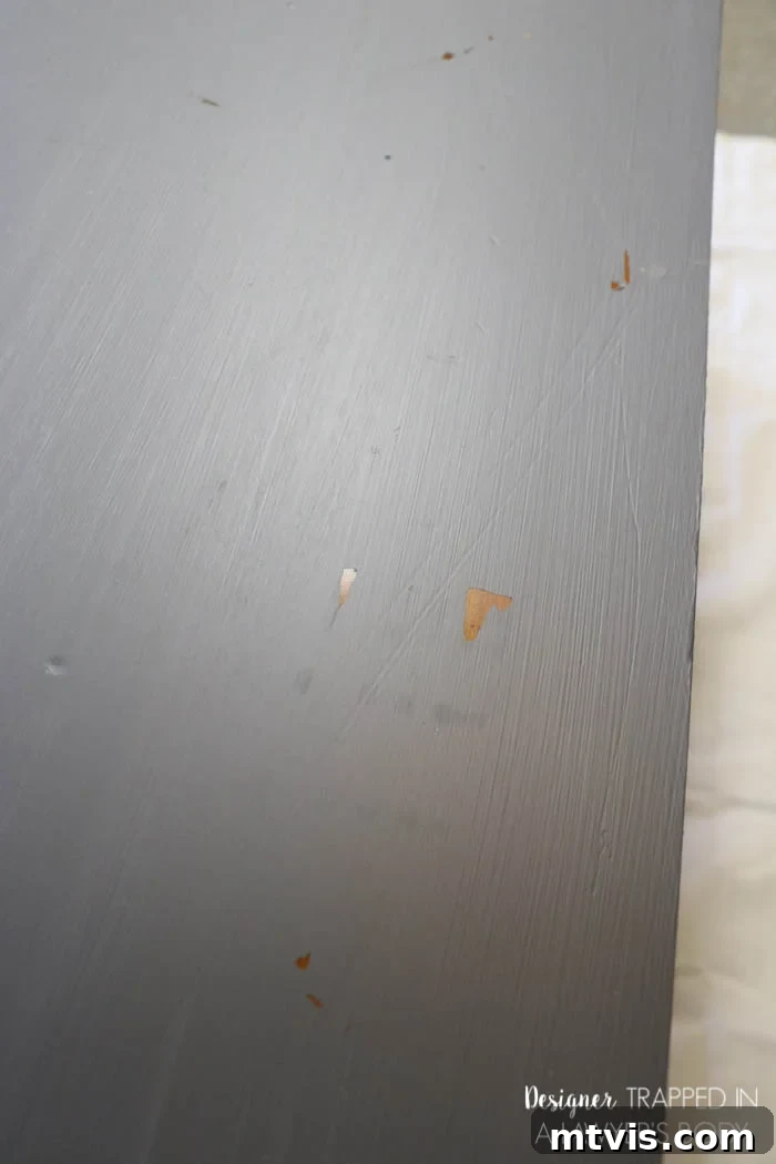 Şifonyer Boyamanın Doğru ve Kolay Yolu 3 chipped painted furniture