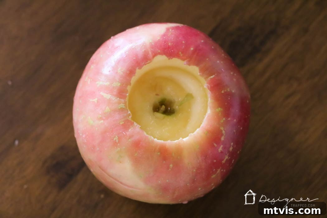 Crafting Homemade Apple Candles 4 Part of a fresh apple removed to perfectly hold a tea light candle for an autumnal centerpiece
